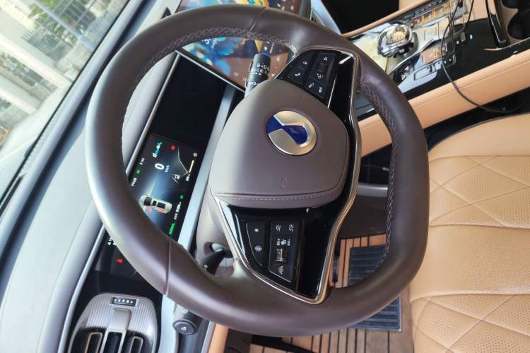 Used Denza D9 2024 DM-i 980 Four-Wheel Drive Prestige Model Steering Wheel