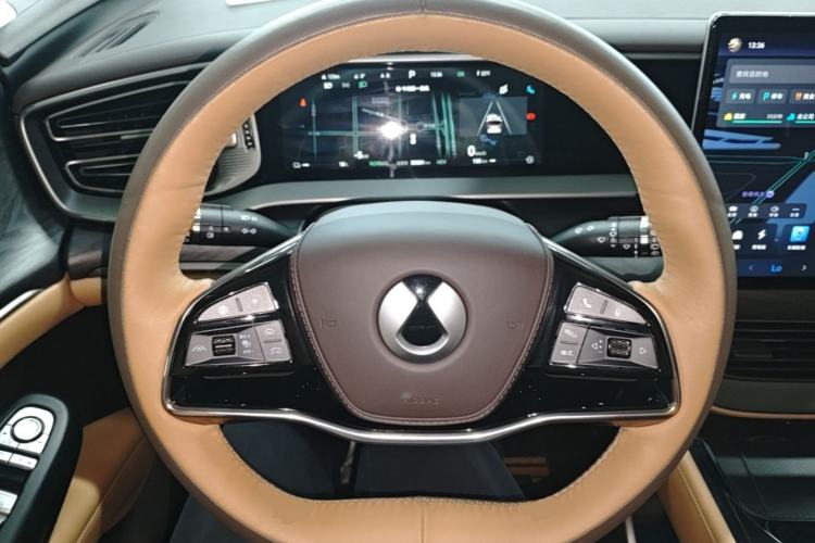 Used Denza D9 2024 DM-i 1050 Luxury Model Steering Wheel