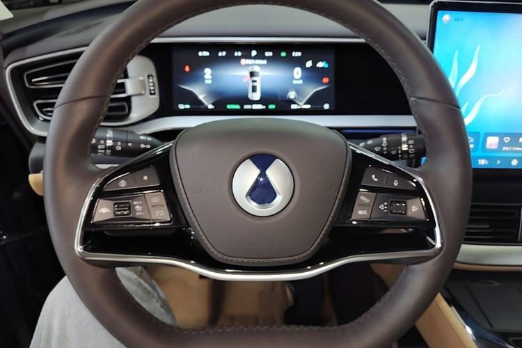 Used Denza D9 2024 DM-i 980 Four-Wheel Drive Prestige Model Steering Wheel