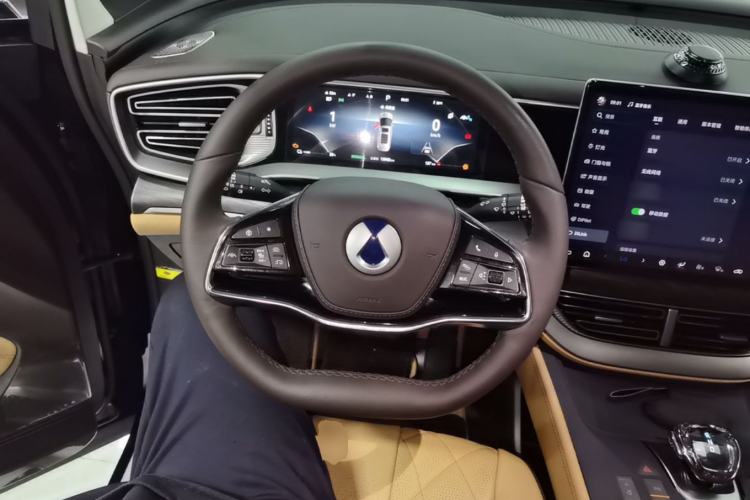 Used Denza D9 2024 DM-i 980 Four-Wheel Drive Prestige Model Steering Wheel