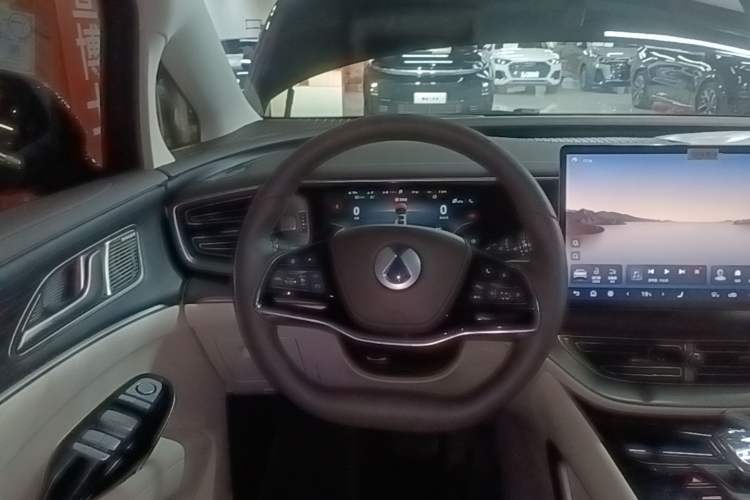 Used Denza D9 2024 DM-i 980 Four-Wheel Drive Prestige Model Steering Wheel