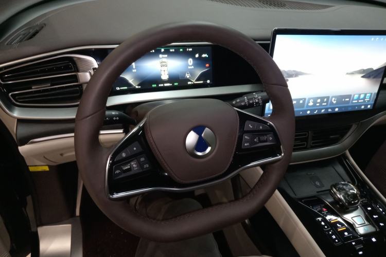 Used Denza D9 2024 DM-i 980 Four-Wheel Drive Prestige Model Steering Wheel