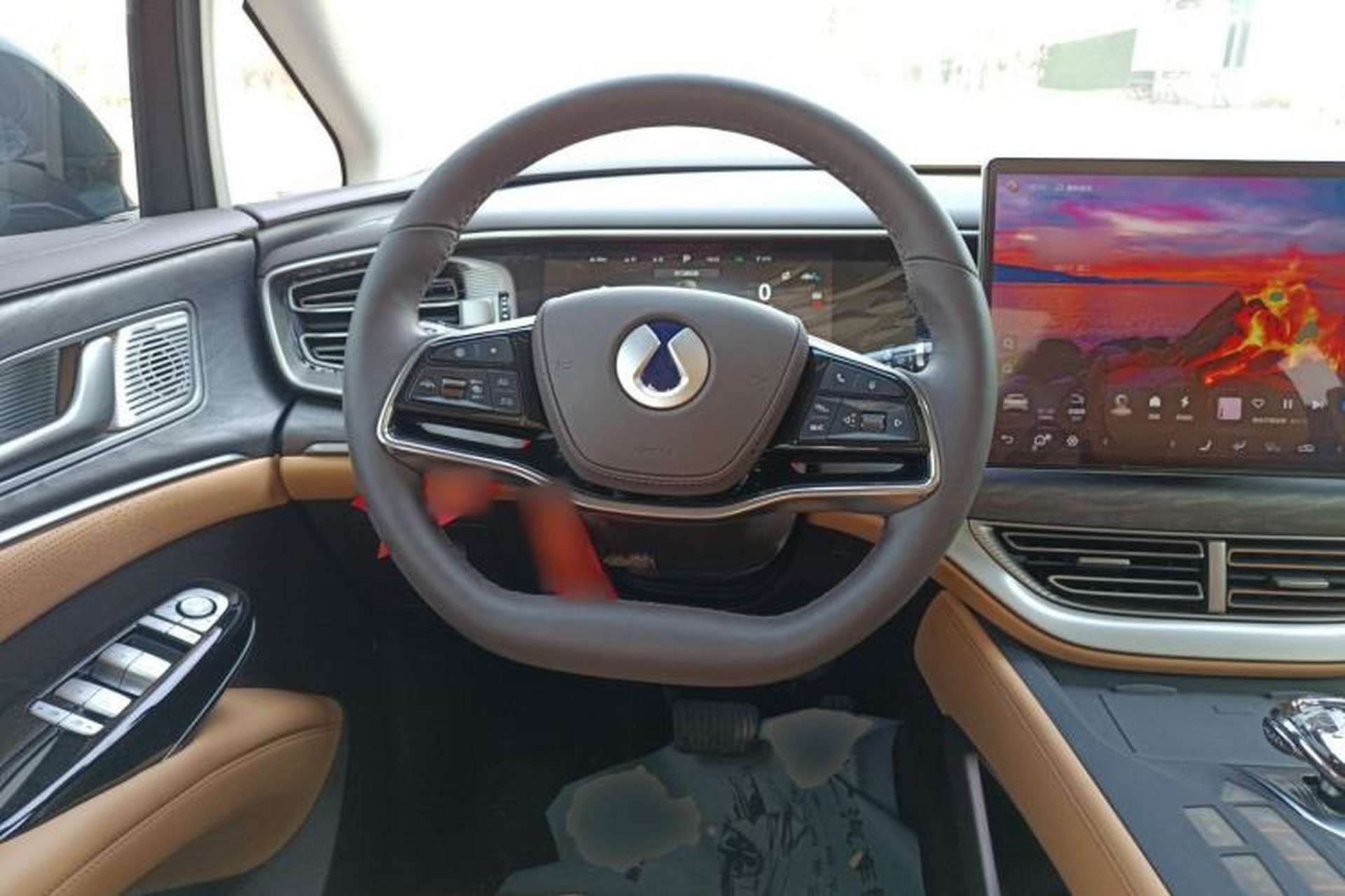Used Denza D9 2024 DM-i 980 Four-Wheel Drive Prestige Model Steering Wheel