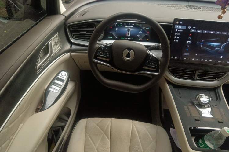 Used Denza D9 2024 DM-i 980 Four-Wheel Drive Prestige Model Steering Wheel