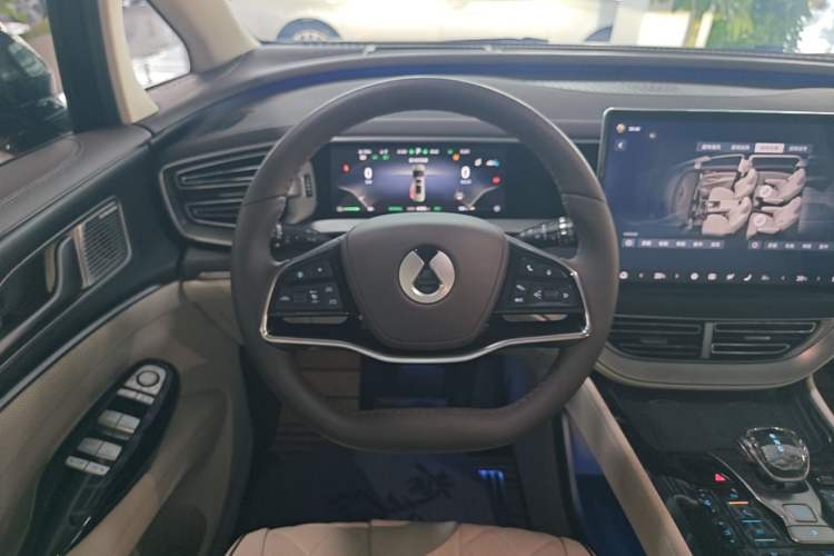 Used Denza D9 2024 DM-i 980 Four-Wheel Drive Prestige Model Steering Wheel