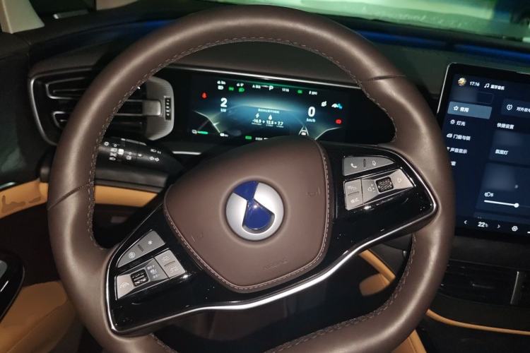 Used Denza D9 2024 DM-i 980 Four-Wheel Drive Prestige Model Steering Wheel