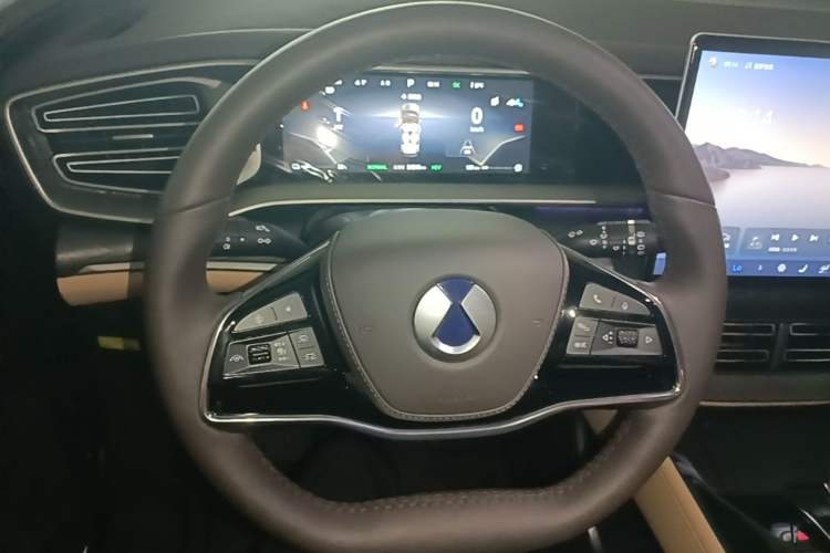 Used Denza D9 2024 DM-i 980 Four-Wheel Drive Prestige Model Steering Wheel