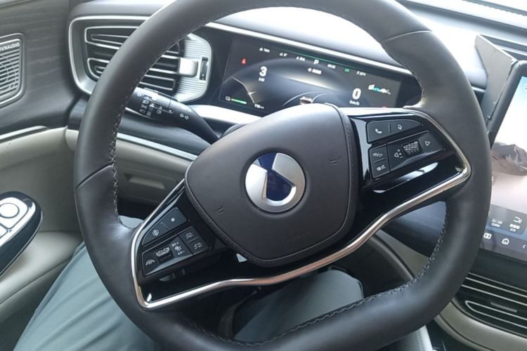 Used Denza D9 2024 DM-i 980 Four-Wheel Drive Flagship Model Steering Wheel