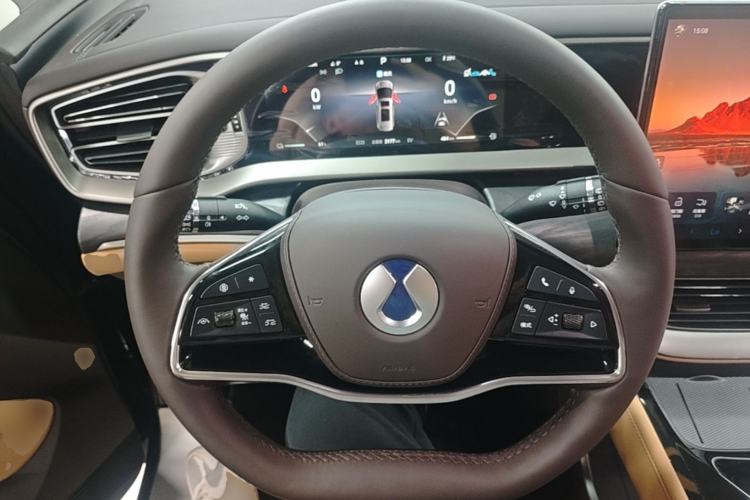 Used Denza D9 2024 DM-i 980 Four-Wheel Drive Prestige Model Steering Wheel