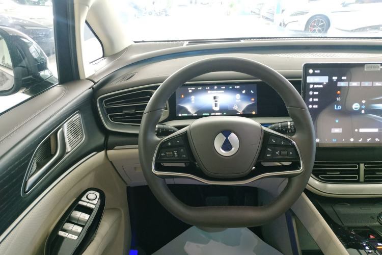 Used Denza D9 2024 DM-i 980 Four-Wheel Drive Prestige Model Steering Wheel