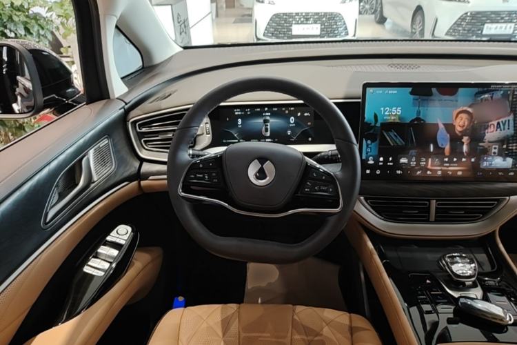 Used Denza D9 2024 DM-i 1050 Luxury Model Steering Wheel