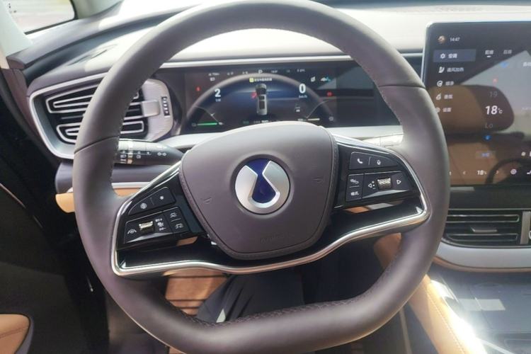 Used Denza D9 2024 DM-i 980 Four-Wheel Drive Flagship Model Steering Wheel