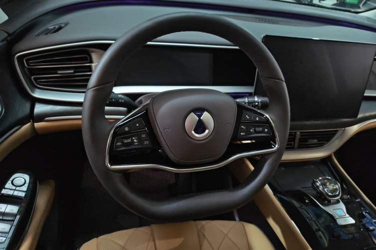 Used Denza D9 2024 DM-i 980 Four-Wheel Drive Prestige Model Steering Wheel