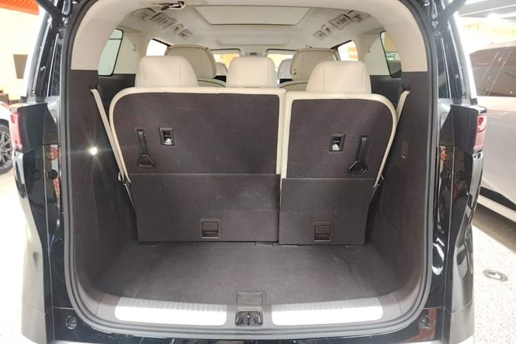 Used Denza D9 2024 DM-i 980 Four-Wheel Drive Flagship Model Trunk