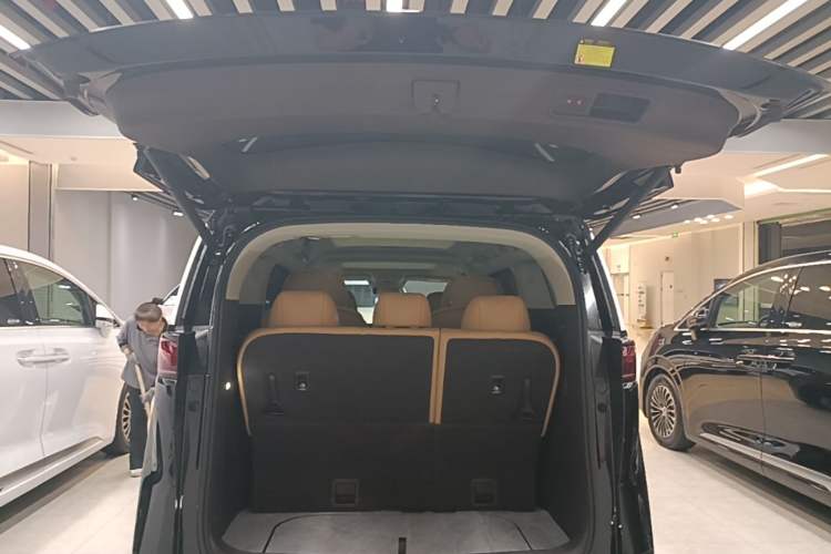 Used Denza D9 2024 DM-i 980 Four-Wheel Drive Prestige Model Trunk