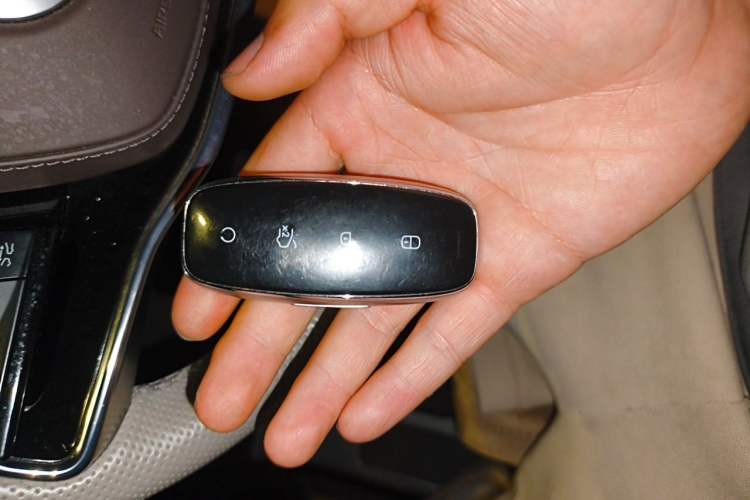 Used Denza D9 2024 DM-i 980 Four-Wheel Drive Prestige Model Vehicle Key