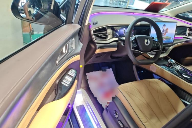Used Denza D9 2024 DM-i 1050 Luxury Model Driver Seat