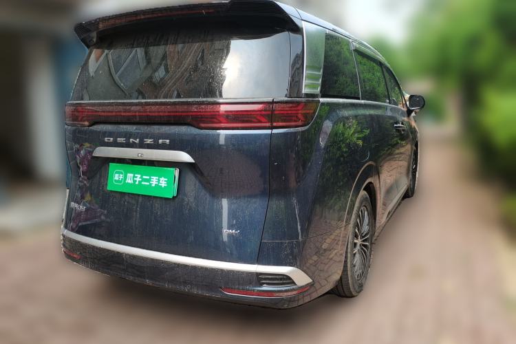 Used Denza D9 2024 DM-i 1050 Luxury Model Rear Right 45 Deg