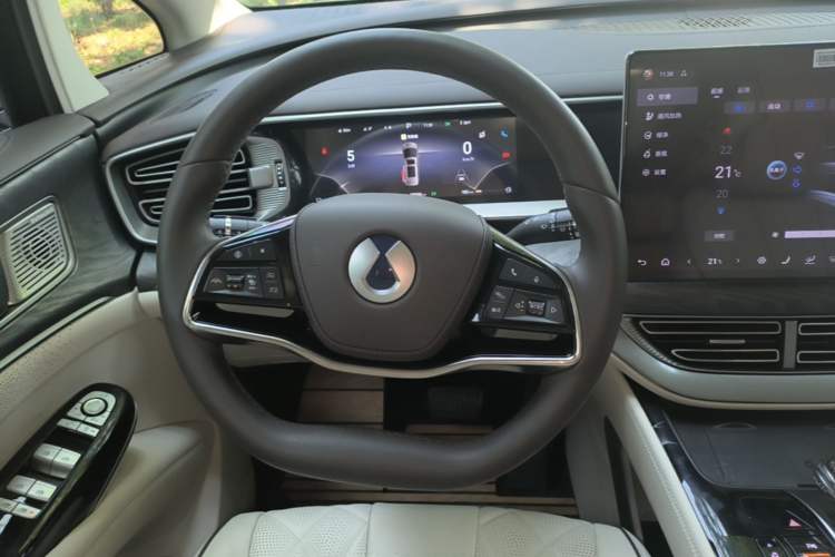 Used Denza D9 2024 DM-i 1050 Luxury Model Steering Wheel
