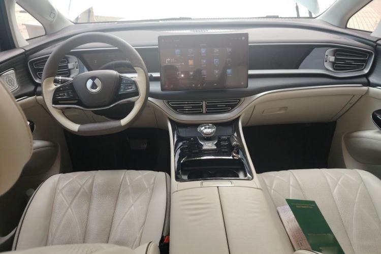 Used Denza D9 2024 DM-i 980 Four-Wheel Drive Prestige Model Center Console