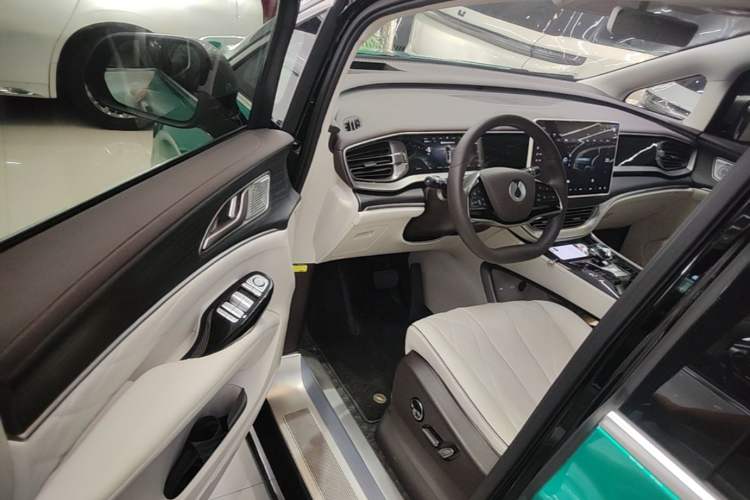 Used Denza D9 2024 DM-i 980 Four-Wheel Drive Prestige Model Driver Seat