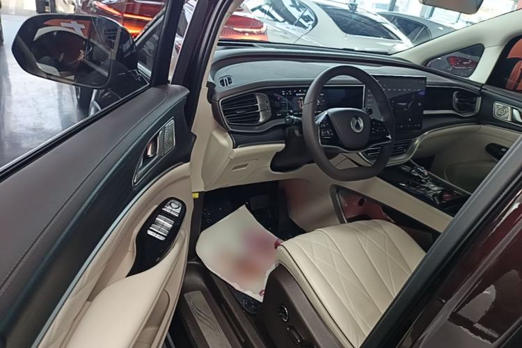 Used Denza D9 2024 DM-i 980 Four-Wheel Drive Prestige Model Driver Seat