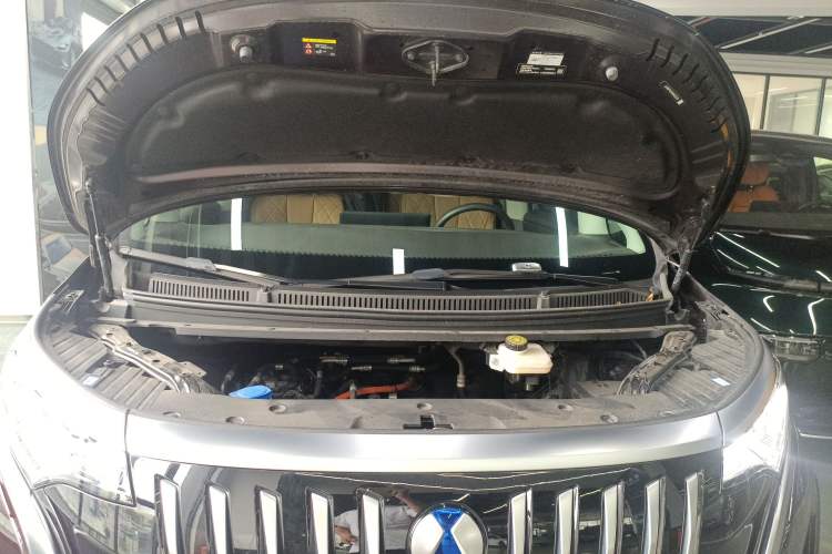 Used Denza D9 2024 EV 600 Four-Wheel Drive Prestige Model Engine Bay