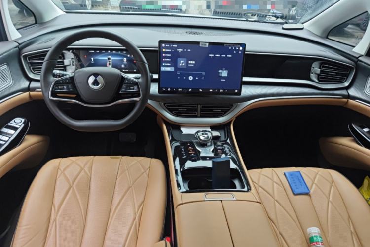 Used Denza D9 2024 DM-i 970 Luxury Model Center Console