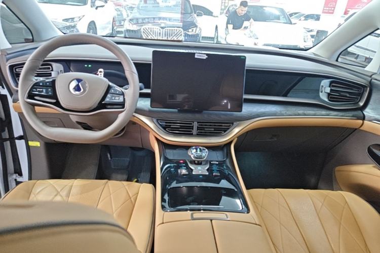 Used Denza D9 2024 DM-i 1050 Luxury Model Center Console