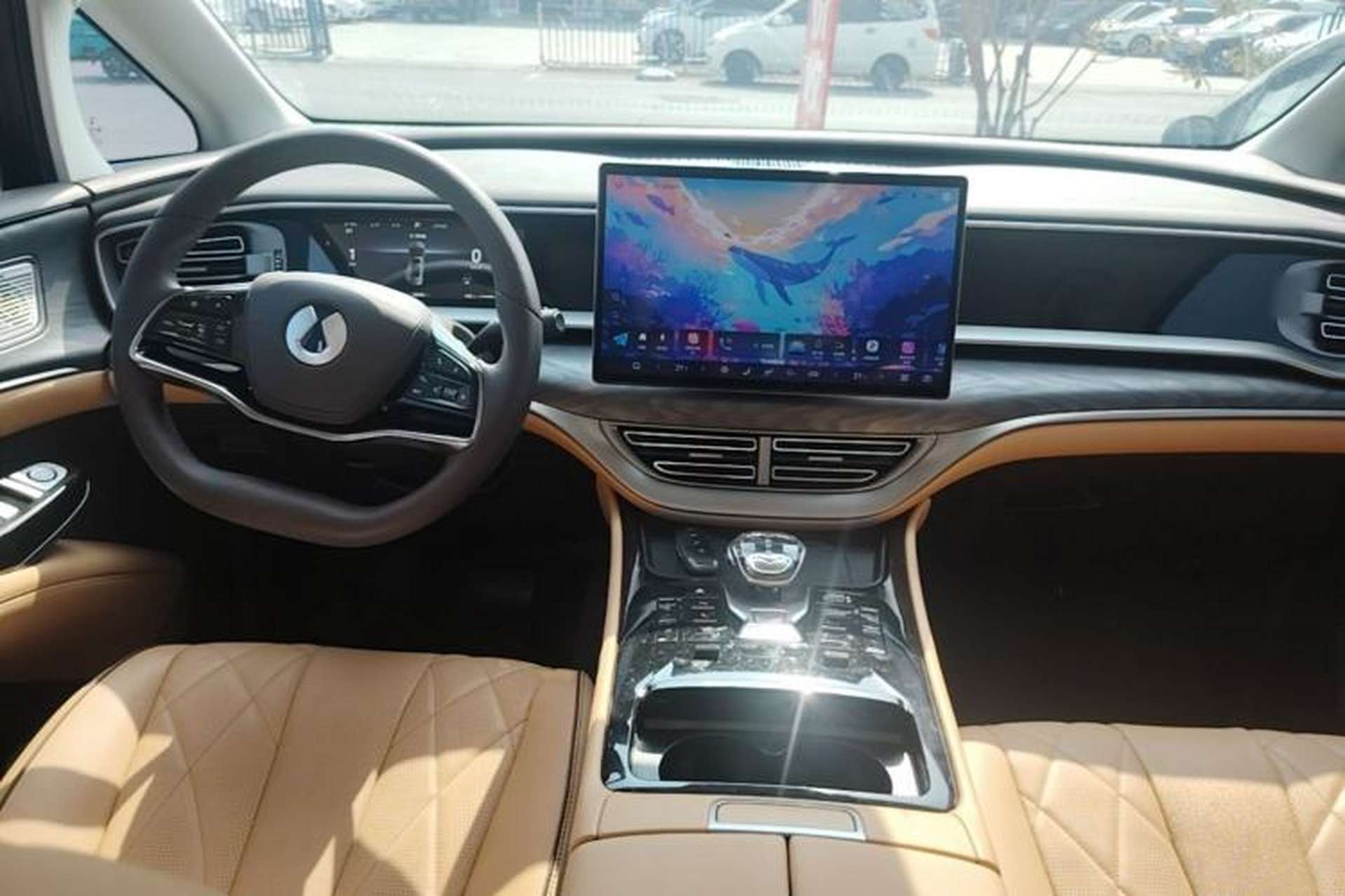 Used Denza D9 2024 DM-i 1050 Luxury Model Center Console