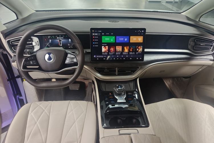 Used Denza D9 2024 DM-i 1050 Luxury Model Center Console