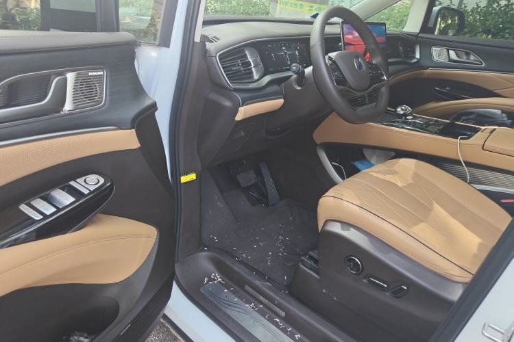 Used Denza D9 2024 EV 600 Four-Wheel-Drive Flagship Model Driver Seat