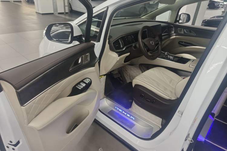 Used Denza D9 2024 DM-i 1050 Luxury Model Driver Seat