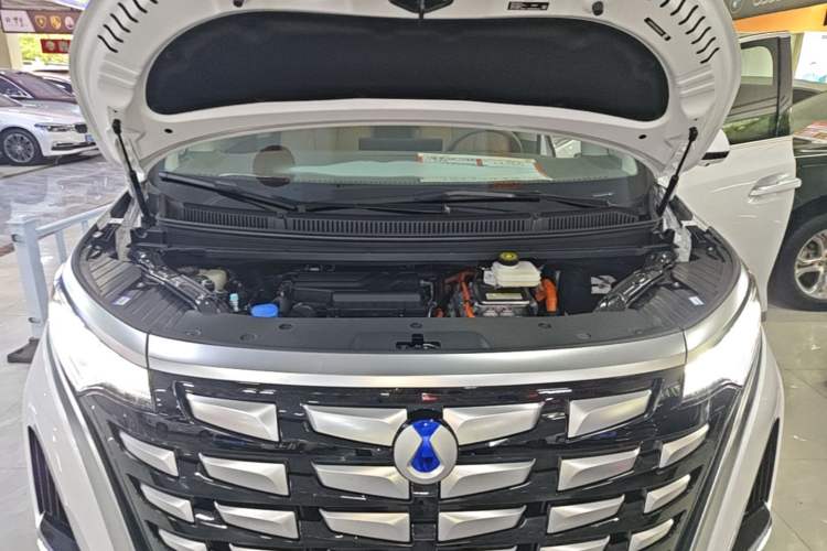 Used Denza D9 2024 DM-i 1050 Luxury Model Engine Bay