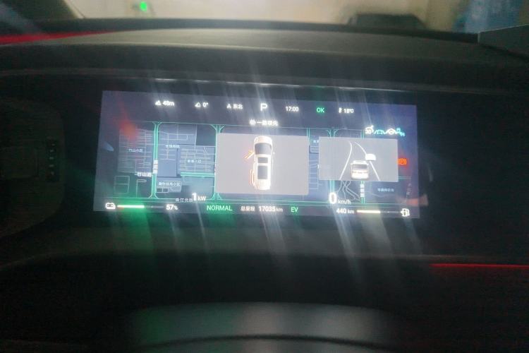 Used Denza D9 2024 DM-i 980 Four-Wheel Drive Prestige Model Instrument Cluster