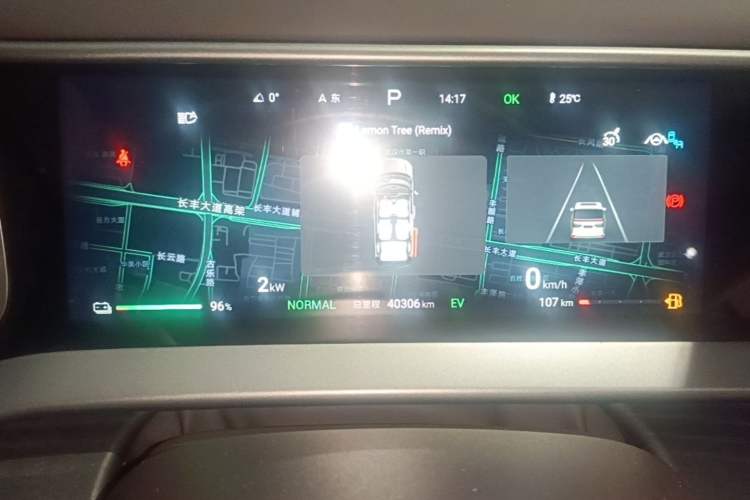 Used Denza D9 2024 DM-i 980 Four-Wheel Drive Prestige Model Instrument Cluster