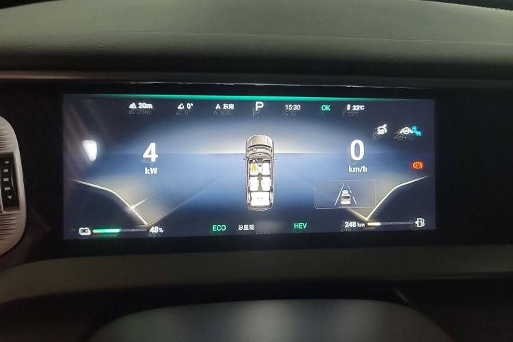 Used Denza D9 2024 DM-i 980 Four-Wheel Drive Prestige Model Instrument Cluster