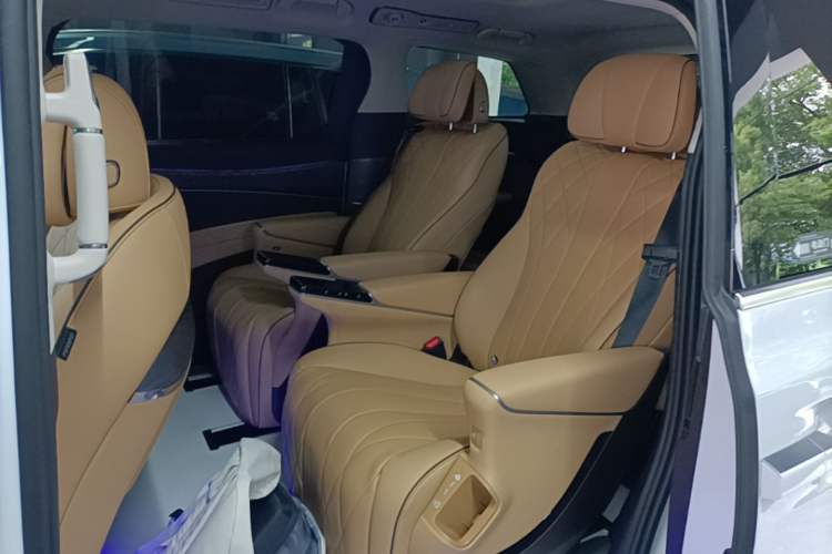 Used Denza D9 2024 DM-i 980 Four-Wheel Drive Prestige Model Left Rear Seat