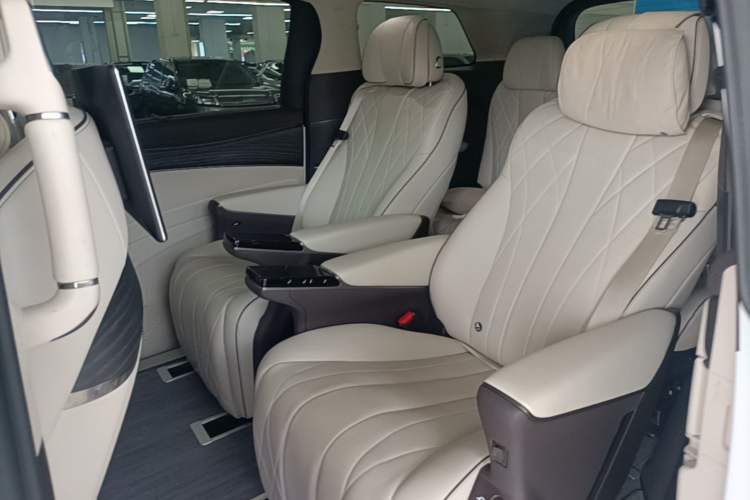 Used Denza D9 2024 DM-i 980 Four-Wheel Drive Flagship Model Left Rear Seat