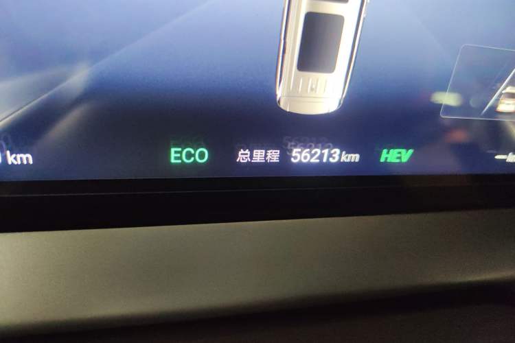 Used Denza D9 2024 DM-i 970 Luxury Model Odometer Close Up