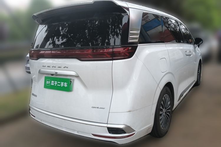 Used Denza D9 2024 DM-i 980 Four-Wheel Drive Flagship Model Rear Right 45 Deg