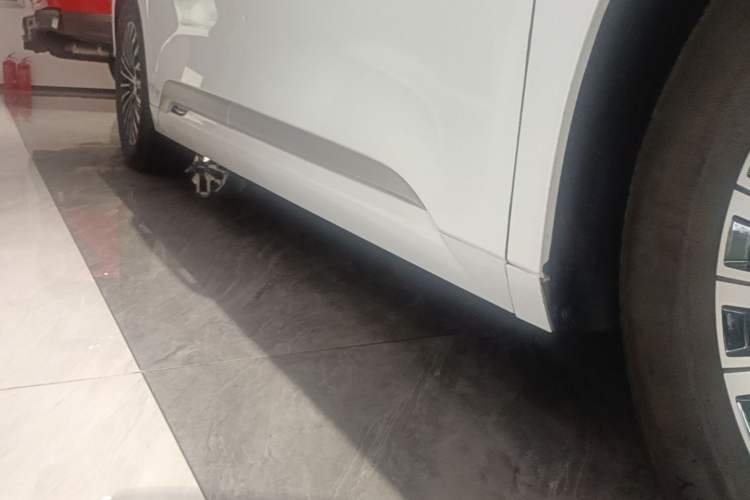 Used Denza D9 2024 DM-i 980 Four-Wheel Drive Prestige Model Right Side Sill