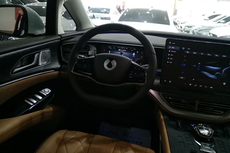 Used Denza D9 2024 DM-i 980 Four-Wheel Drive Prestige Model Steering Wheel
