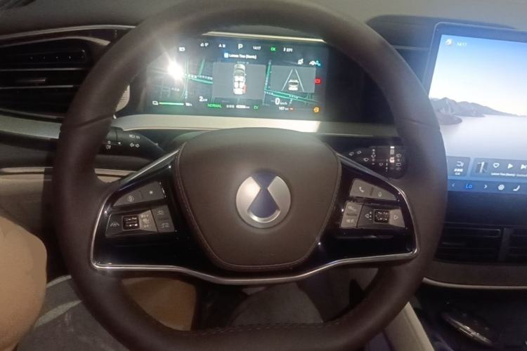 Used Denza D9 2024 DM-i 980 Four-Wheel Drive Prestige Model Steering Wheel