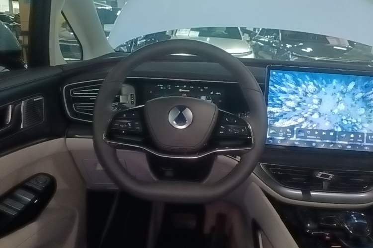 Used Denza D9 2024 DM-i 980 Four-Wheel Drive Prestige Model Steering Wheel
