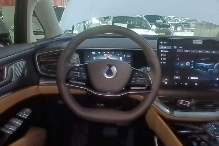 Used Denza D9 2024 DM-i 980 Four-Wheel Drive Prestige Model Steering Wheel