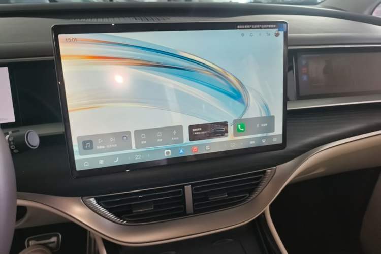 Used Denza D9 2025 DM-i Intelligent Drive 1020 Four-Wheel Drive Flagship Model Audio And AC Panel