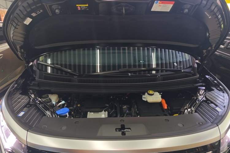 Used Denza D9 2025 DM-i Intelligent Drive 1020 Four-Wheel Drive Prestige Model Engine Bay