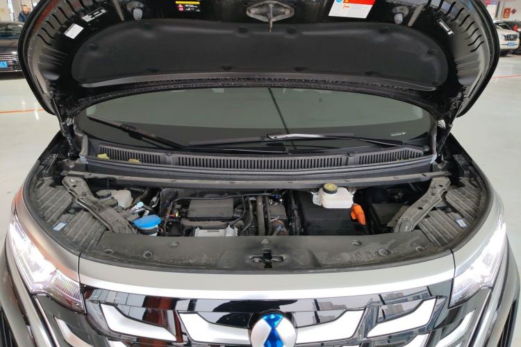 Used Denza D9 2025 DM-i Smart Drive 1020 Four-Wheel Drive Premium Model Engine Bay