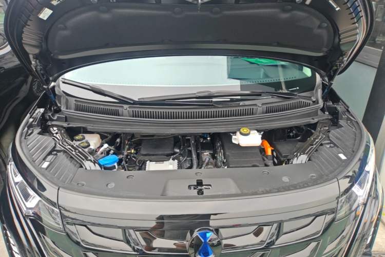 Used Denza D9 2025 DM-i Intelligent Drive 1020 Four-Wheel Drive Prestige Model Engine Bay